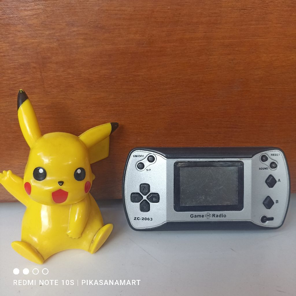 [BARANG BEKAS RUSAK] Gamebot + Radio FM jadul ZC-2063