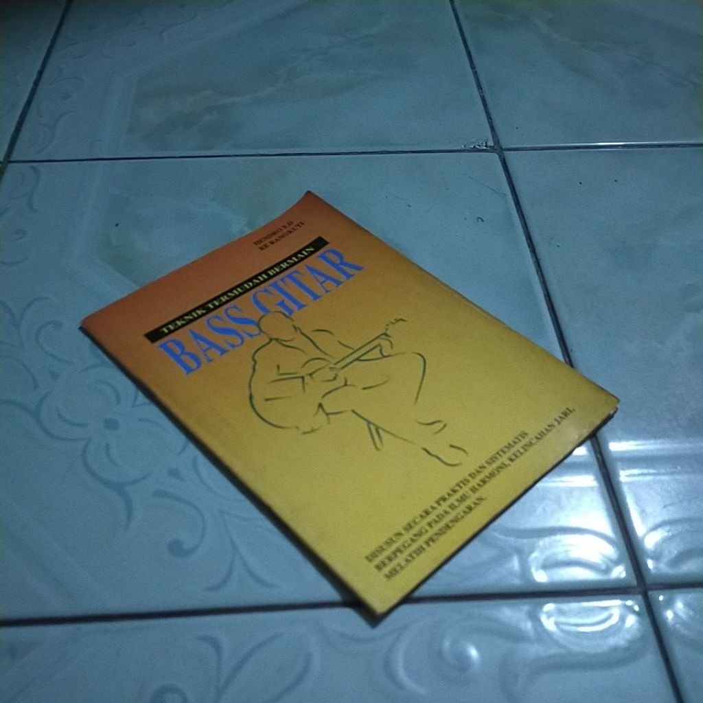 buku TEKNIK TERMUDAH BERMAIN BASS GITAR