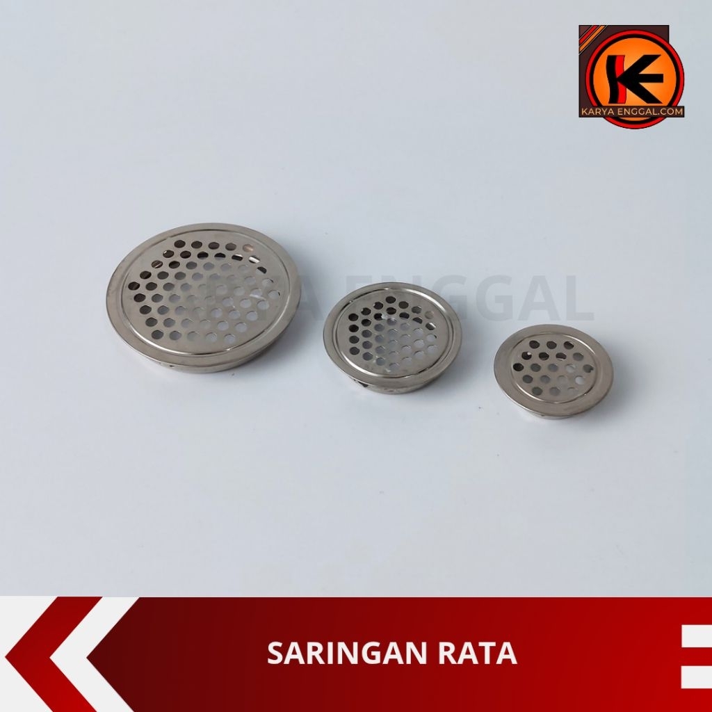 Lubang Hawa Rata/Saringan Udara Stainless/Ventilator/Lubang Angin