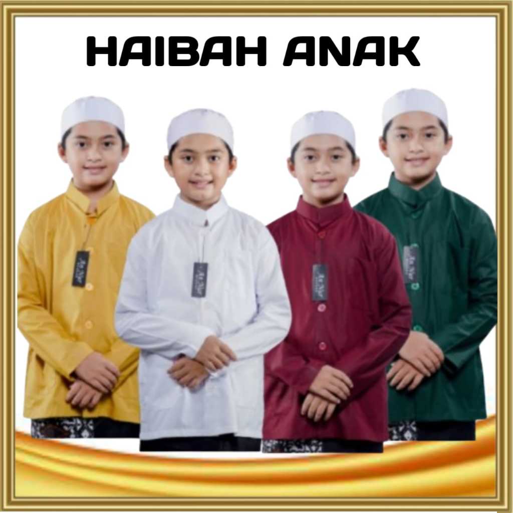 KOKO HAIBAH POLOS ANAK