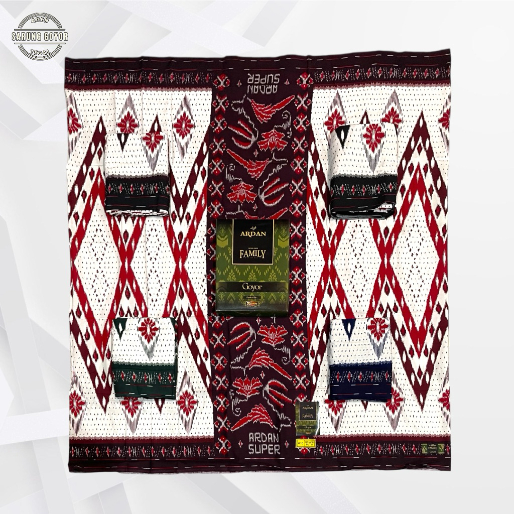 Sarung Goyor Ardan Super by Ketjubung - Ardan Family