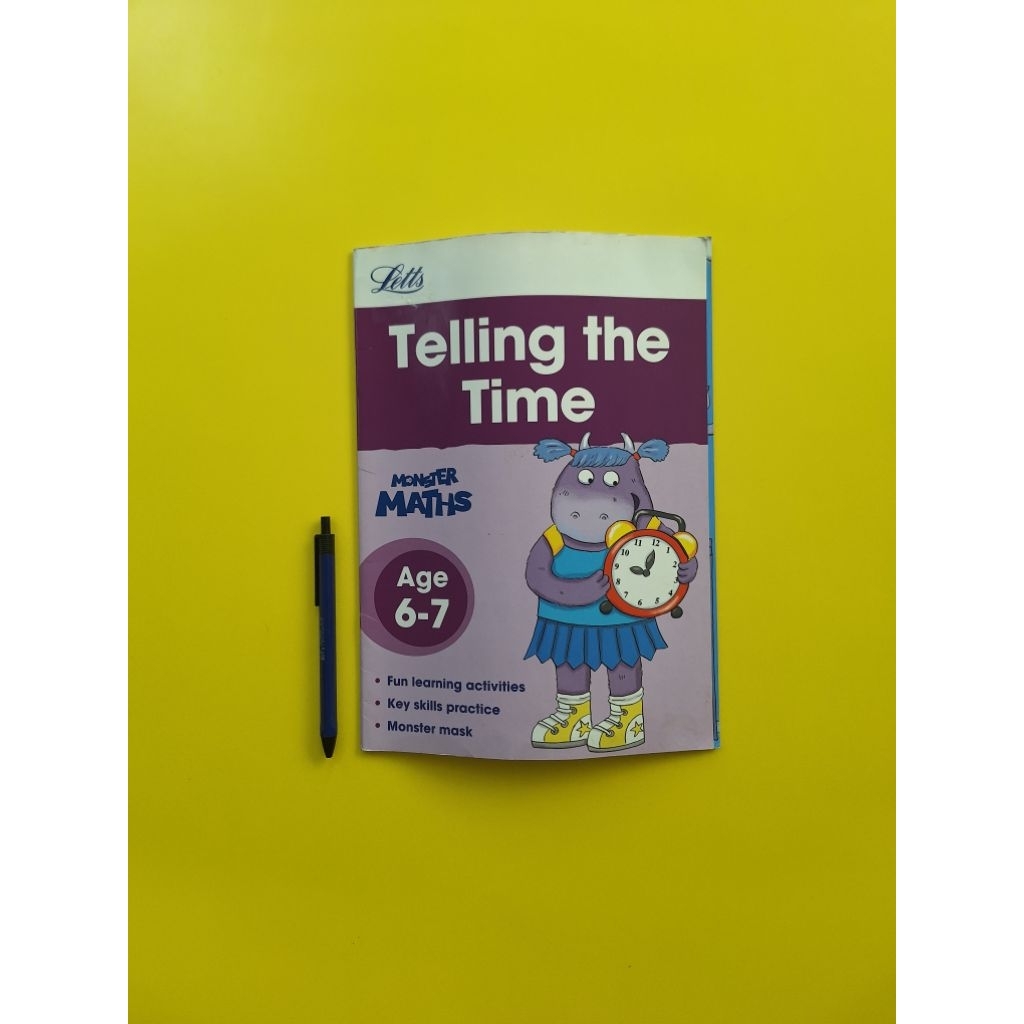 Monster Math Telling The Time Age 6-7