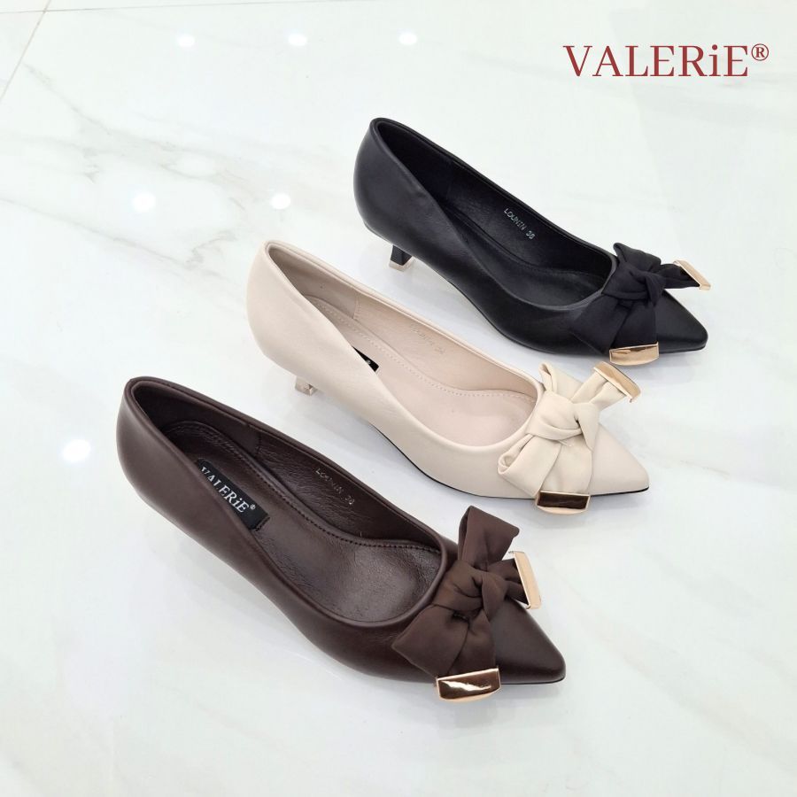 VALERIE Sepatu Heels 3cm Louini Dove 36-41