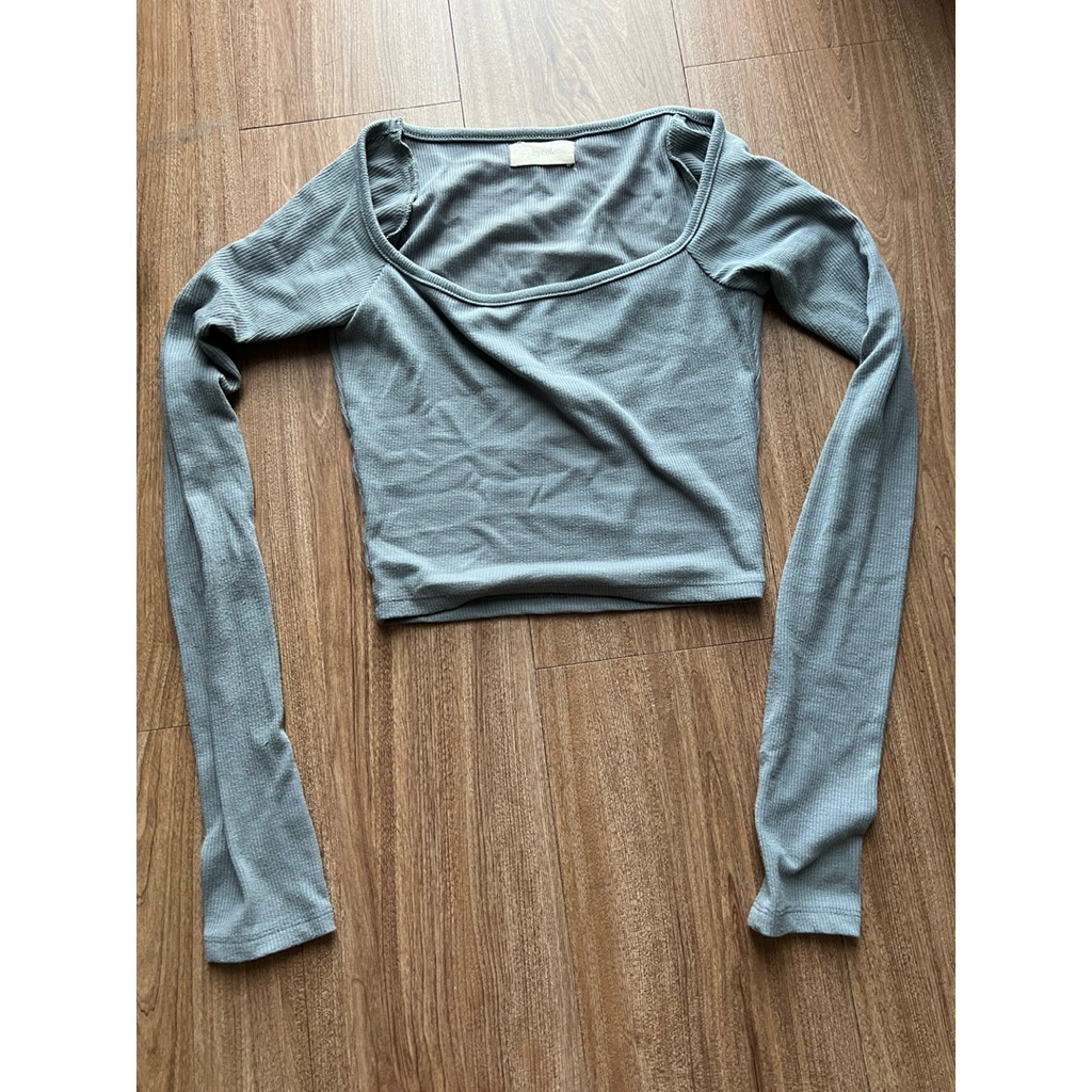 Preloved Top Byeol Grey