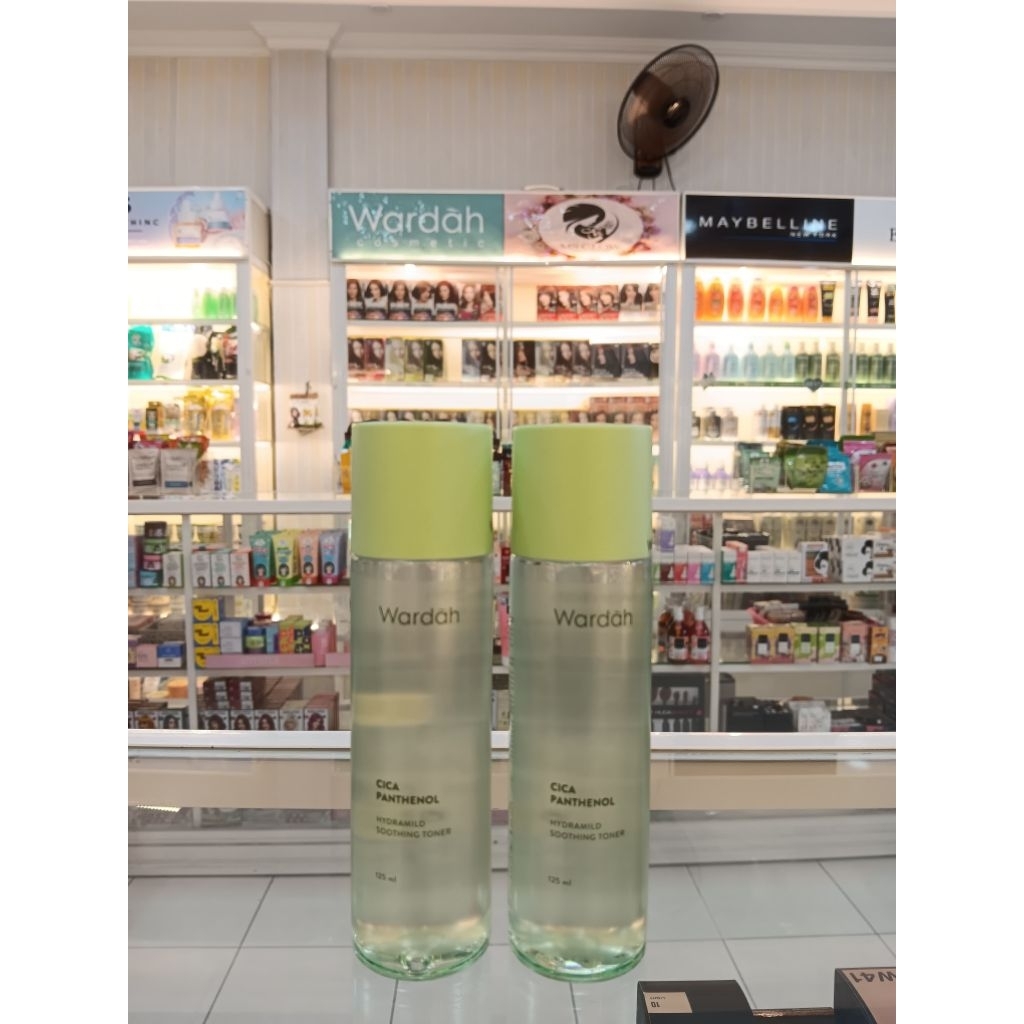 WARDAH CICA PANTHENOL HYDRAMILD SOOTHING TONER 125ml | Toner Untuk Kulit Berjerawat