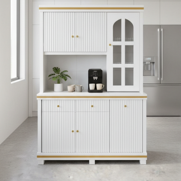 PROMO MURAH  LEMARI PIRING RAK PIRING LEMARI SAYUR 3 PINTU MINIMALIS KAYU