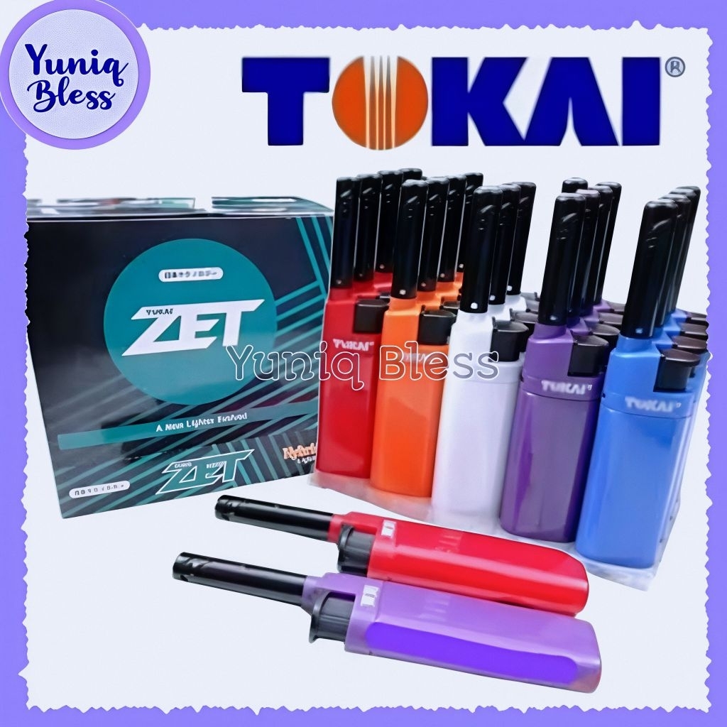 Korek Api bensin Tokai ZET Pemantik Gas Korek Api Bara