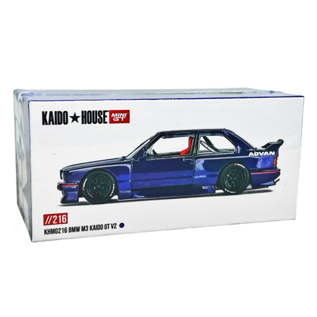 Mini GT x Kaido House 64 BMW M3 Midnight Purple GT V2 KHMG216