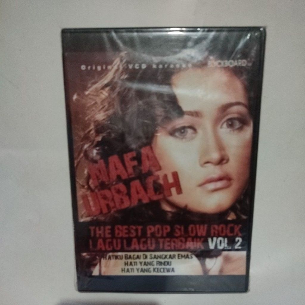 VCD KARAOKE NAFA URBACH THE BEST POP SLOW ROCK VOL2