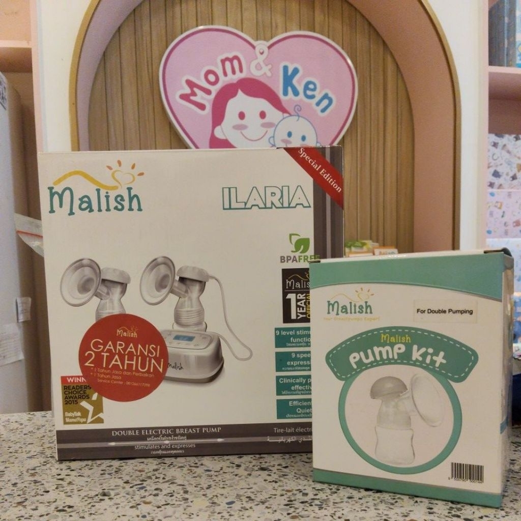 Malish ILARIA Double Electric Breast Pump Pompa Asi Elektrik