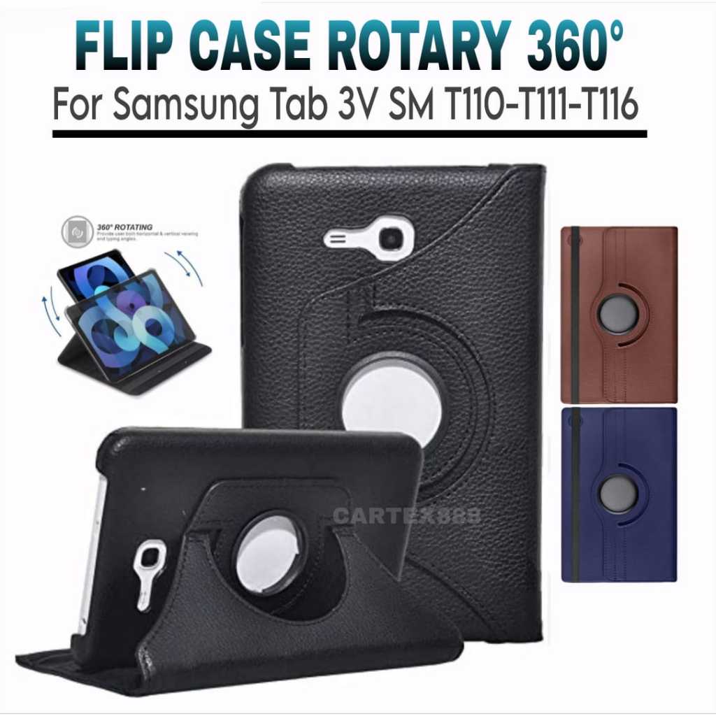 Case Rotary Samsung Tab 3V 3 lite / T110 / T111 / T116 / case Samsung Tab 3V / case Samsung Tab 3 li