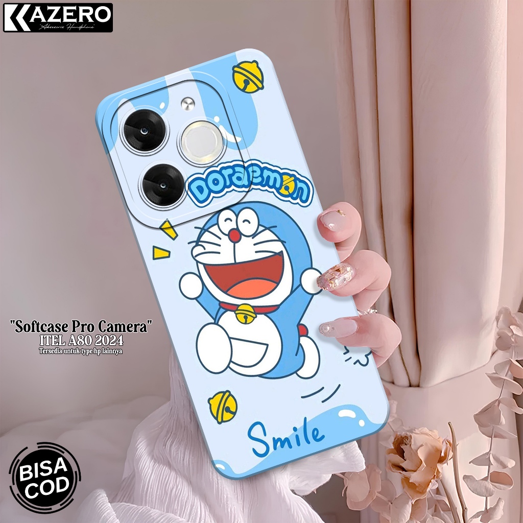 Silikon HP ITEL A80  - Fashion Case Kartun - Softcase ITEL A80 - Case ITEL A80 - Kesing ITEL A80 - A