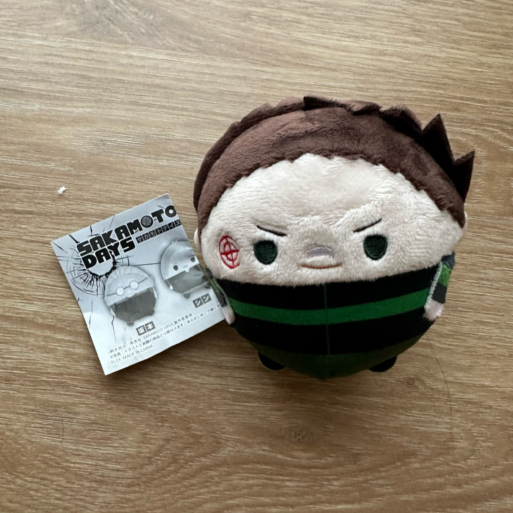 [Official] Sakamoto Days Heisuke Fuwa Plush Boneka