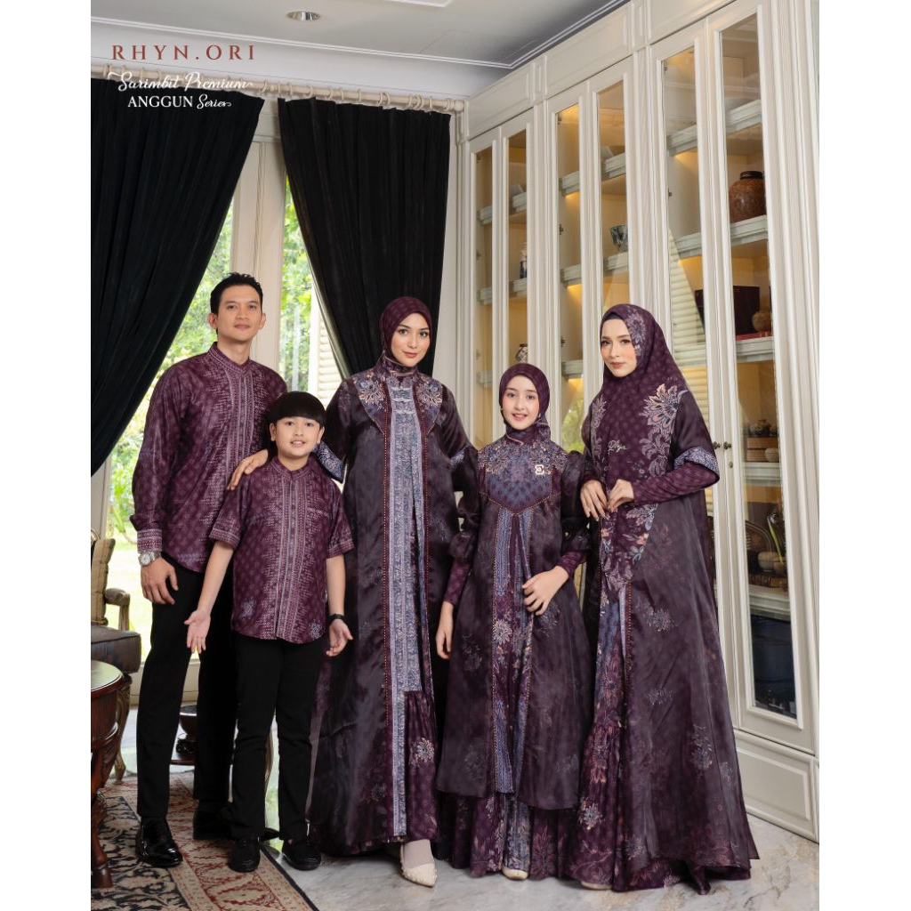 Sarimbit Mewah Eldeena Syari Anggun Rayya Premium Series | Sarimbit Lebaran 2026 | Sarimbit Keluarga