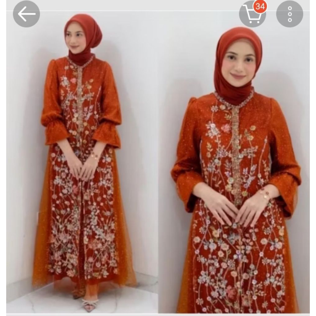 Jasmine dress sarah the label STL PL Skali pakai UK XL