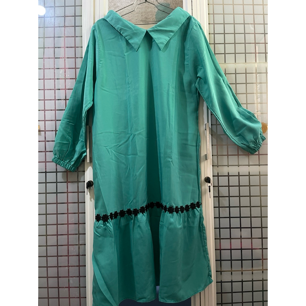 preloved tunik renda