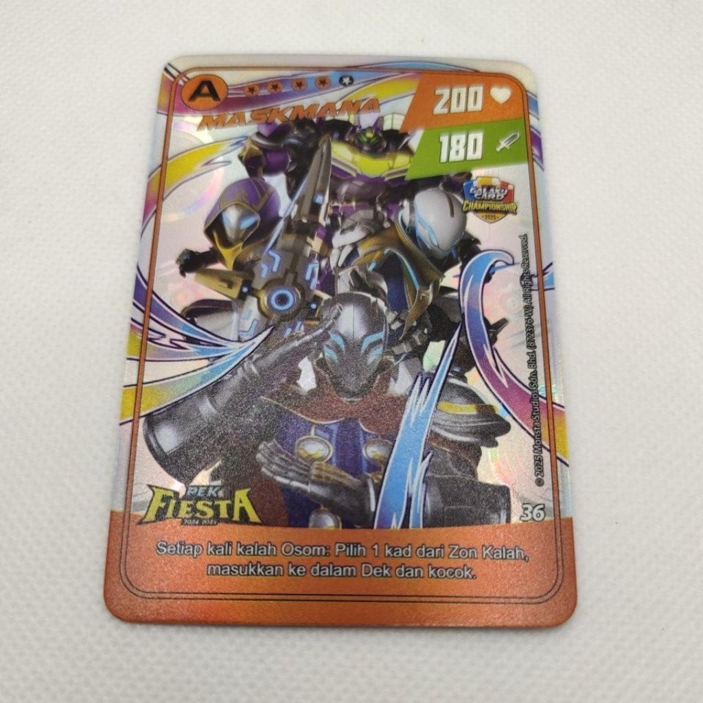 BoiboiBoy Monsta Galaxy Card Pek FIESTA Championship