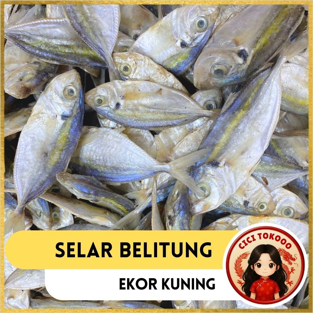 Selar Belitung | Selar Ekor Kuning | Ikan Selar | Ikan Asin