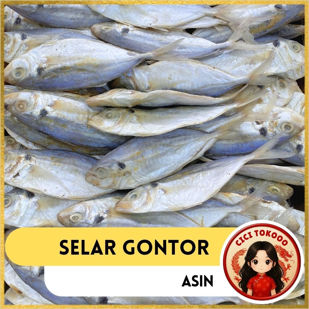 Selar Gontor | Selar Jawa | Ikan Selar | Ikan Asin