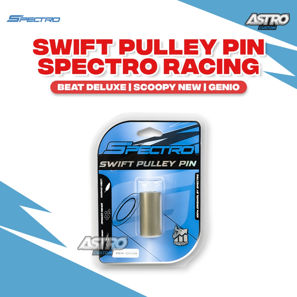 Pulley Pin Spectro Beat Deluxe Street Genio Scoopy ESP New Bushing bosh Pin Swift Ceramic CVT Racing