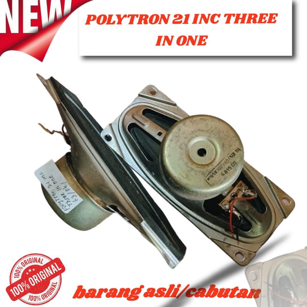 SPIKER SPEAKER POLYTRON 21 INC THREE IN ONE