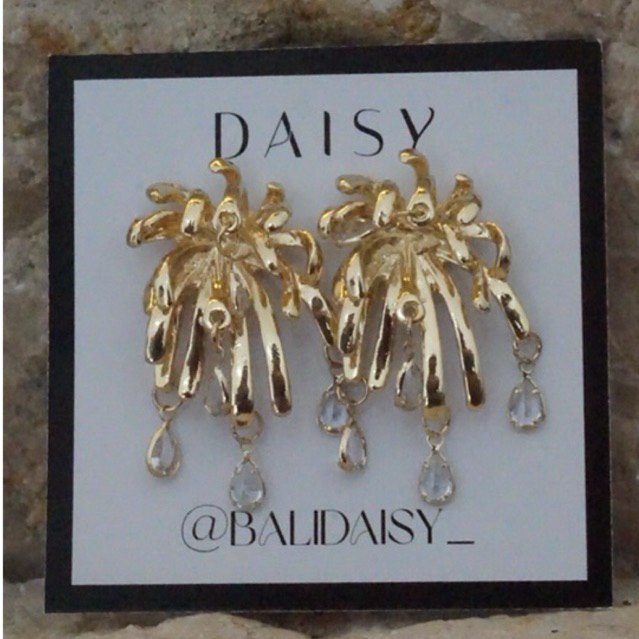 DAISY | Anting bahan stainless steel premium