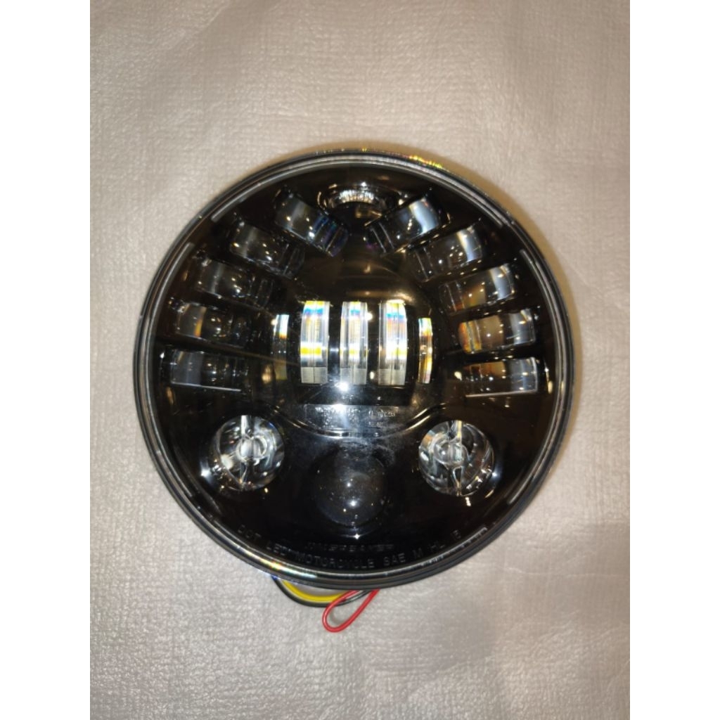 headlight JW speaker original second kondisi 90% ex Harley Davidson motorcycle