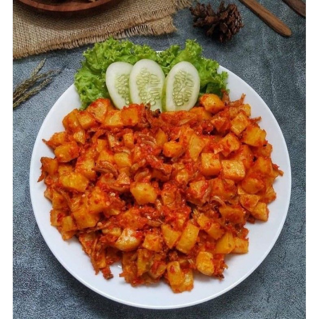 KENTANG BALADO FRESH / MASAKAN RUMAHAN / CATERING MAKANAN