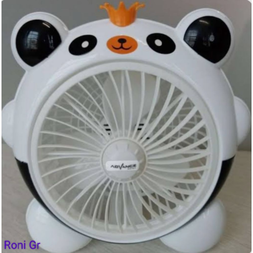 kipas angin karakter panda 8 inch