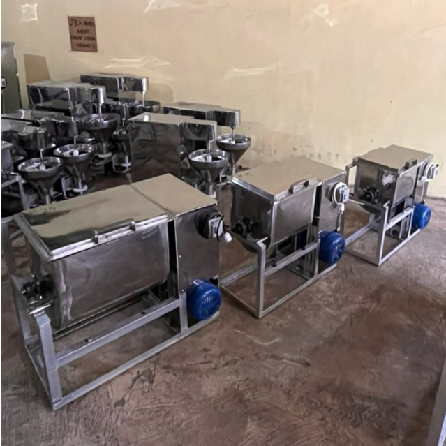 Mesin Pengaduk Adonan | mesin Mixer horizontal | Mixer Horizontal