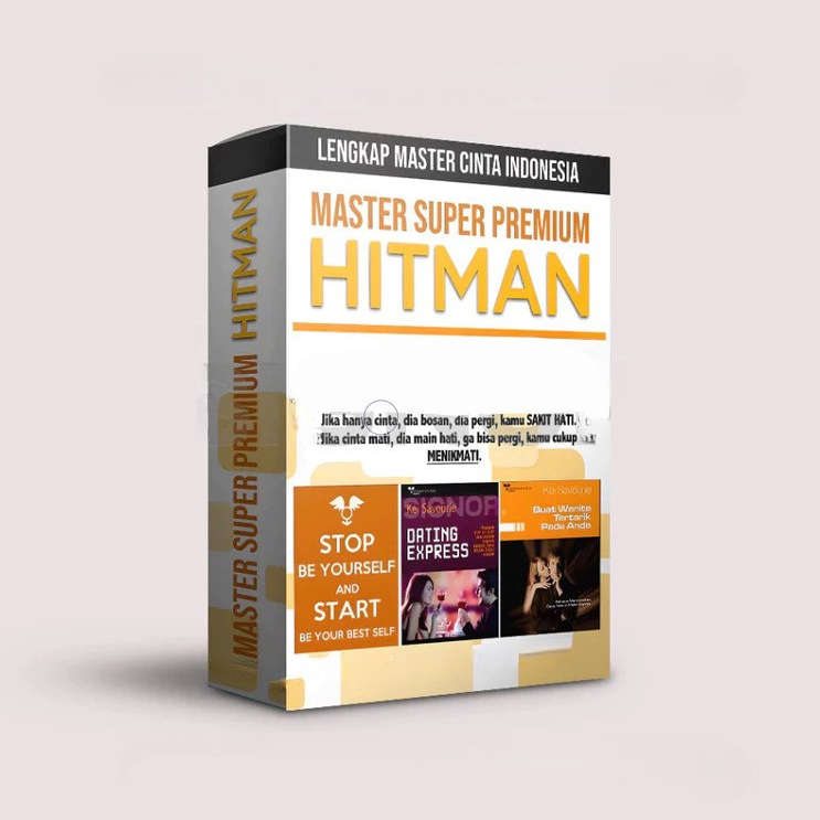 Super Premium HITMAN Ratusan Materi Romansa Dari Pakar Cinta By Ronald Frank