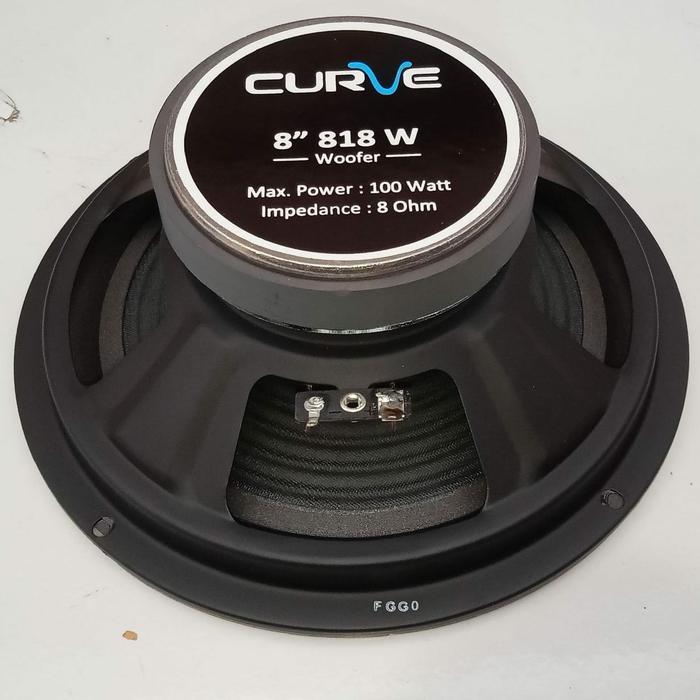 Speaker Curve 8 Inch 818 W Curve 818W Curve 8 Inch Woofer