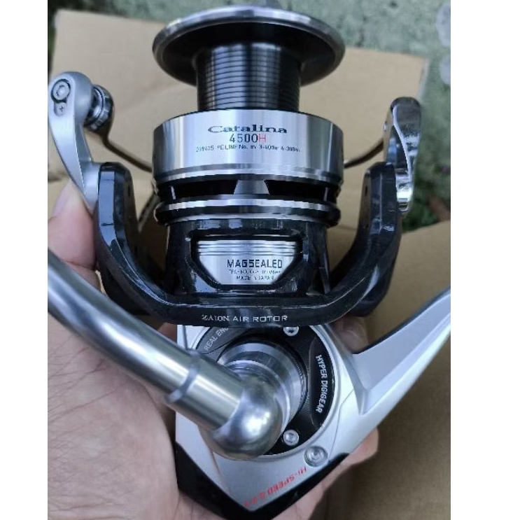 Daiwa Catalina 4500H Second LIKE NEW Unused Tidak Pakai Reel Only Ex Jepang