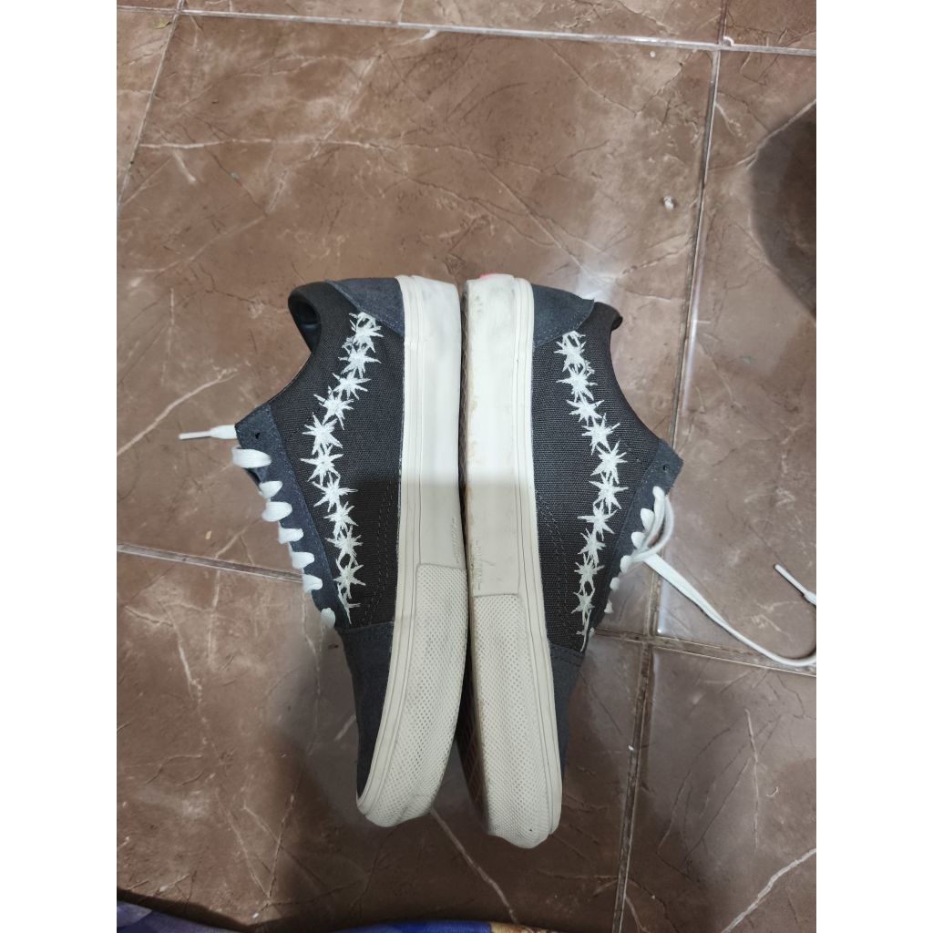 Vans Skate Pro Old skool splatter dark grey resmi