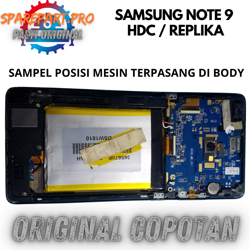 SPAREPART SAMSUNG NOTE 9 HDC COPOTAN