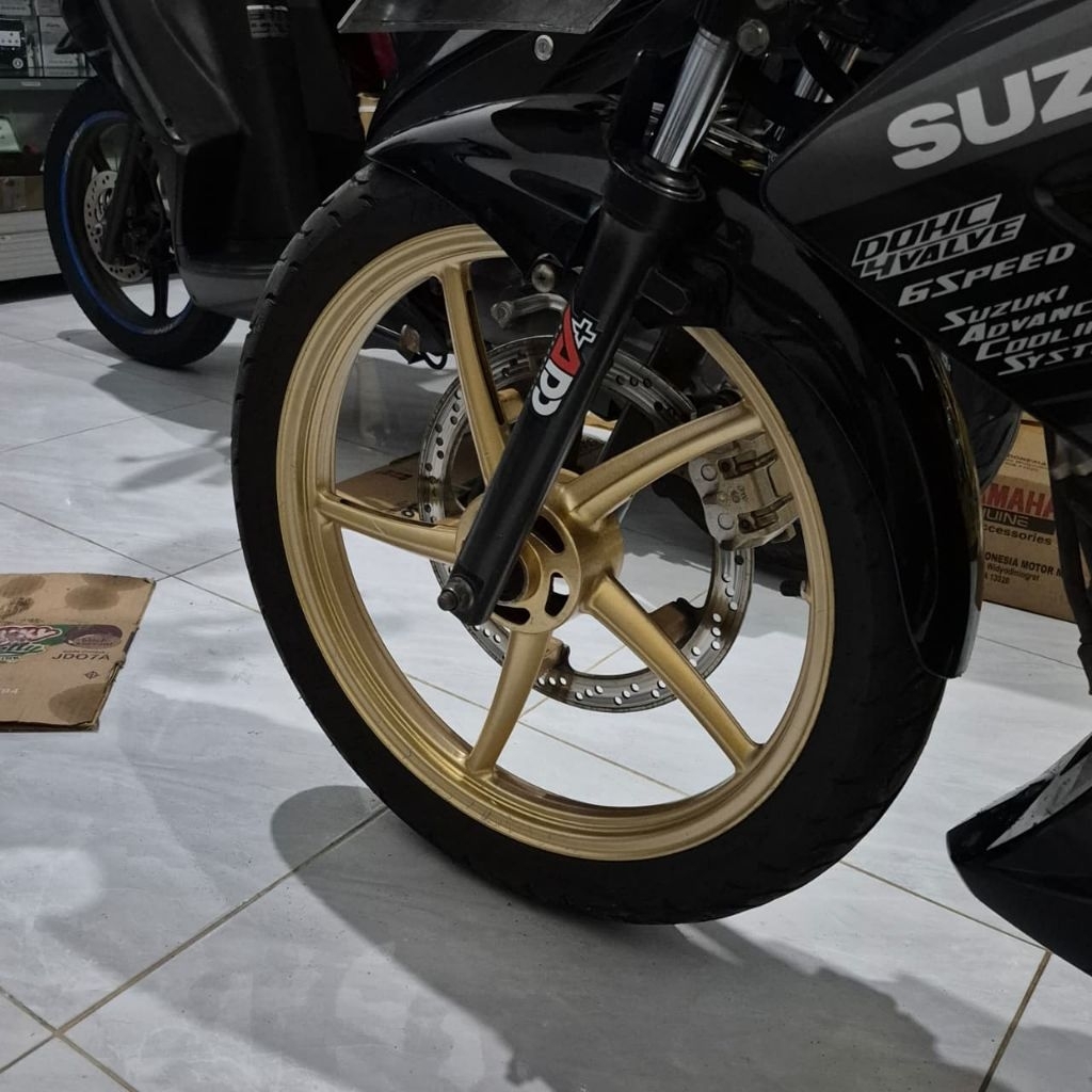 Velg RCB Original SP 522 pnp Satria FU include Ban Maxxis dan FDR