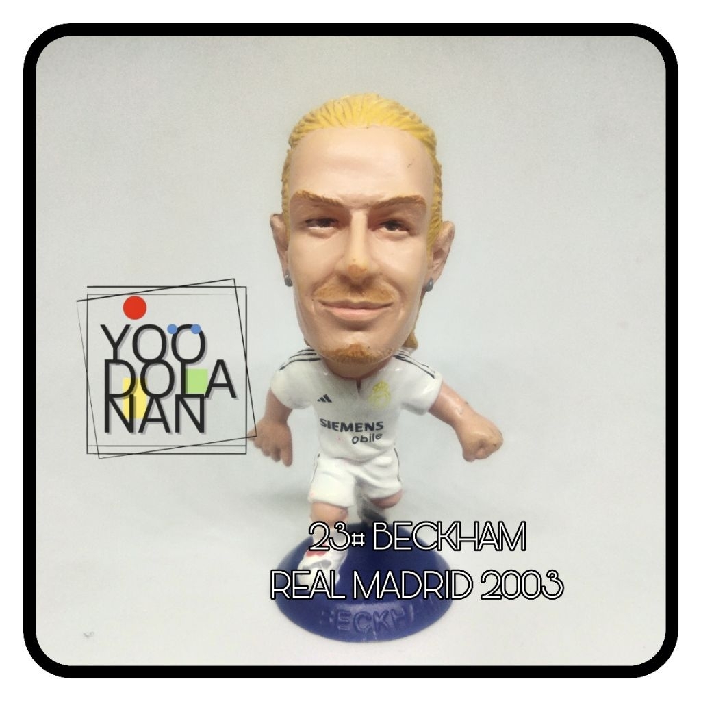 23# BECKHAM - REAL MADRID 2003 POCKET SPORTS CORINTHIAN FIGURE PEMAIN BOLA