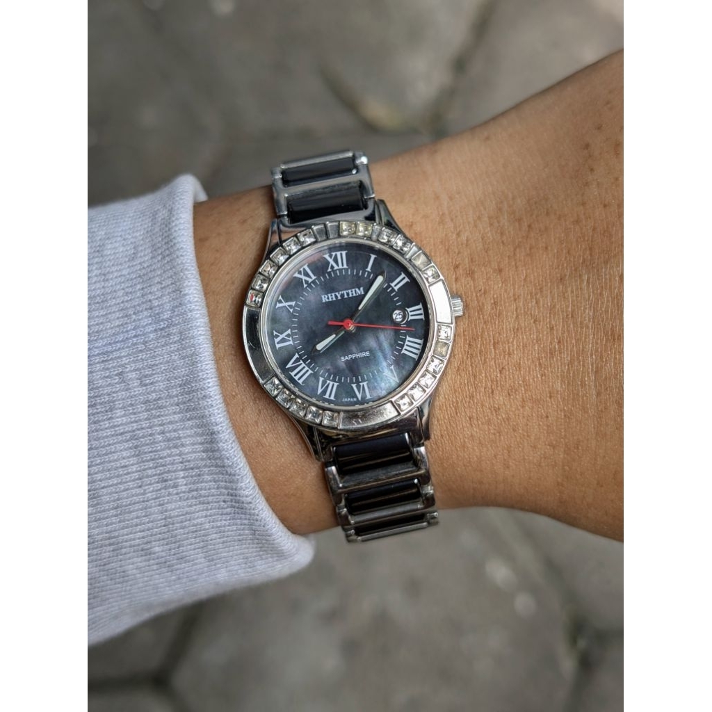 Rhythm Sapphire & Ceramic F1204T