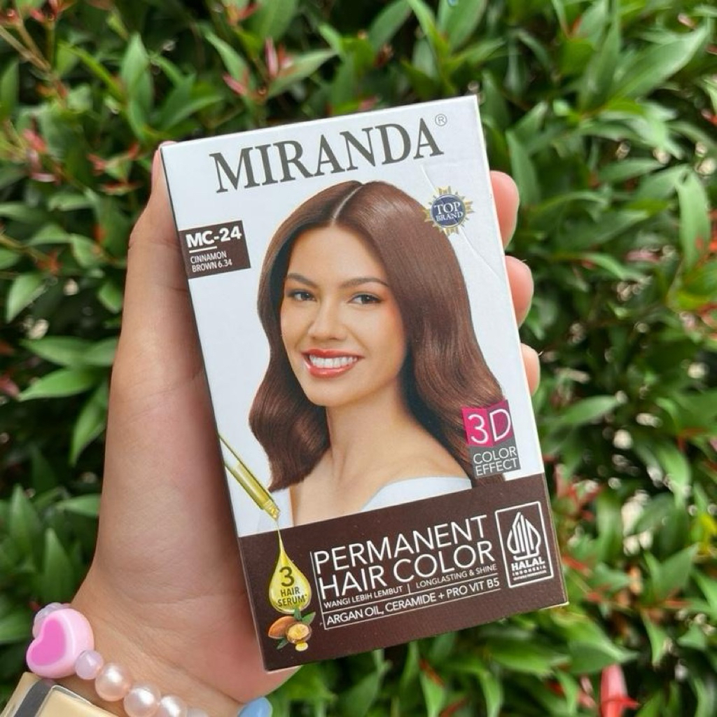 Miranda Pewarna Rambut Cinnamon Brown MC-24