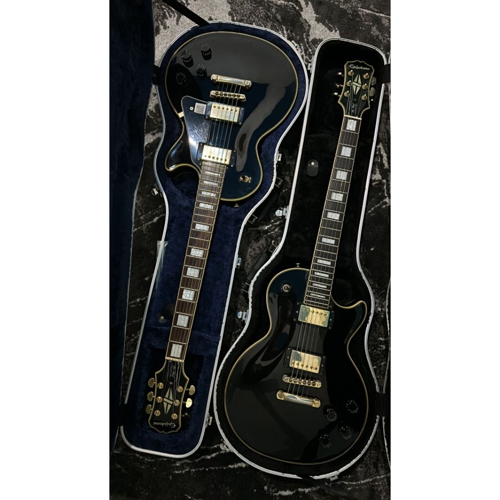 Epiphone Les Paul Custom Pro Original Preloved Tahun 2013 Langka