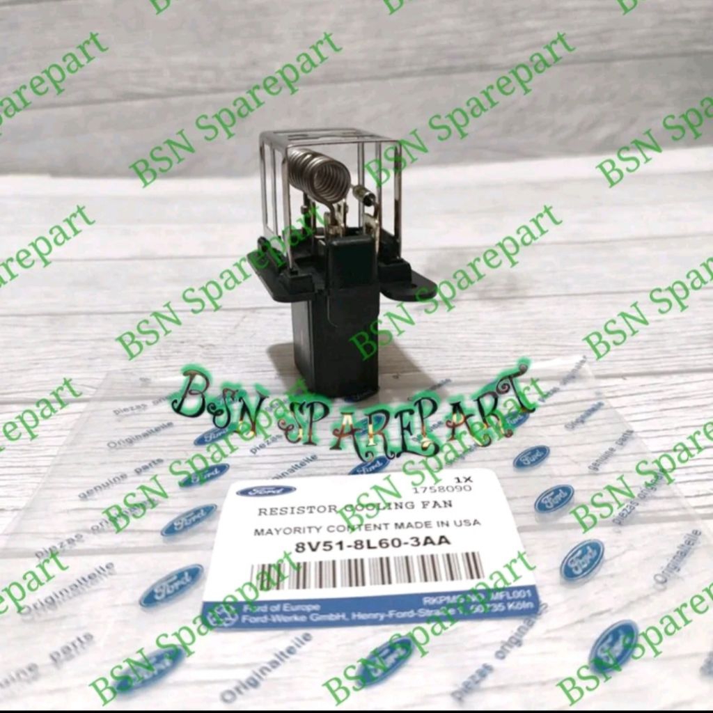 Resistor Motor Extra Fan Van Ford Fiesta - Ford Ecosport Ori