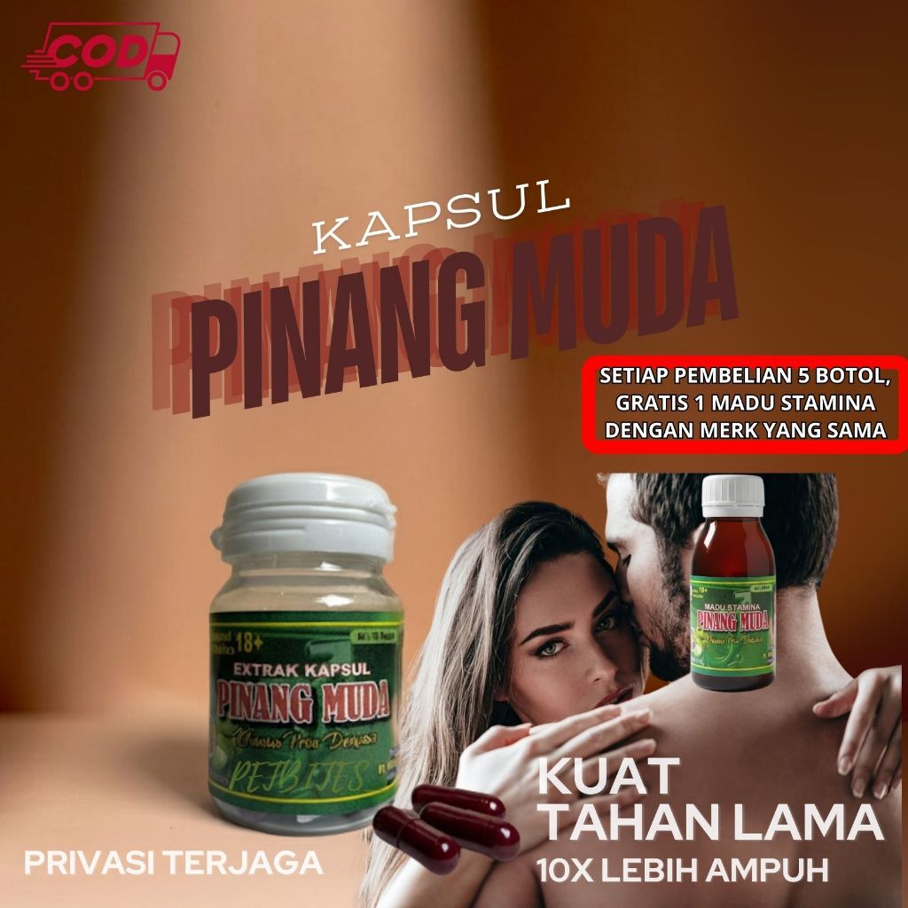 Kapsul Pinang Muda 100% ASLI