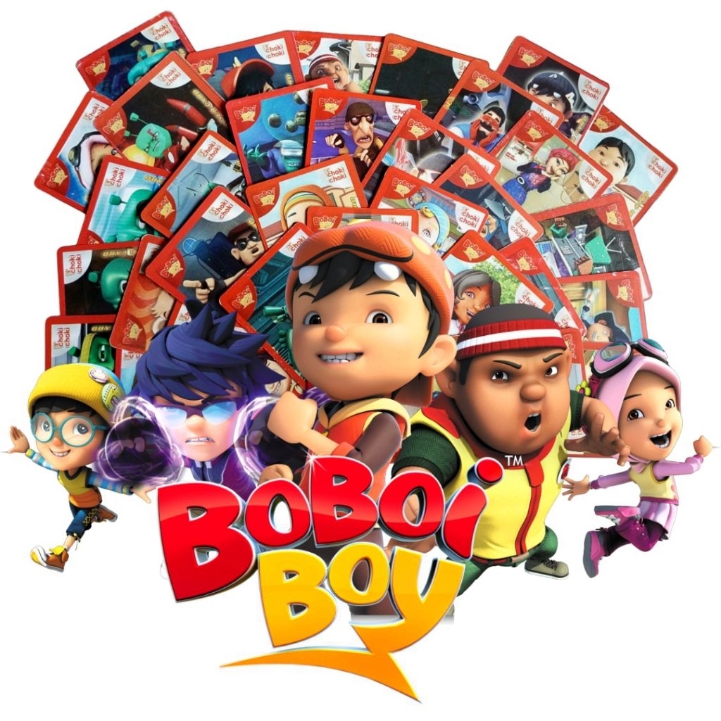 Kartu Choki Choki Boboiboy 2016 Card AR 1 Lembar