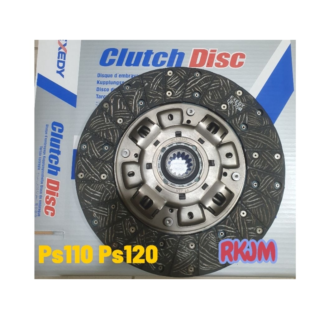 EXEDY CLUTCH DISC - KAMPAS KOPLING PLAT KOPLING PS110 CANTER TURBO / PS120 EXEDY