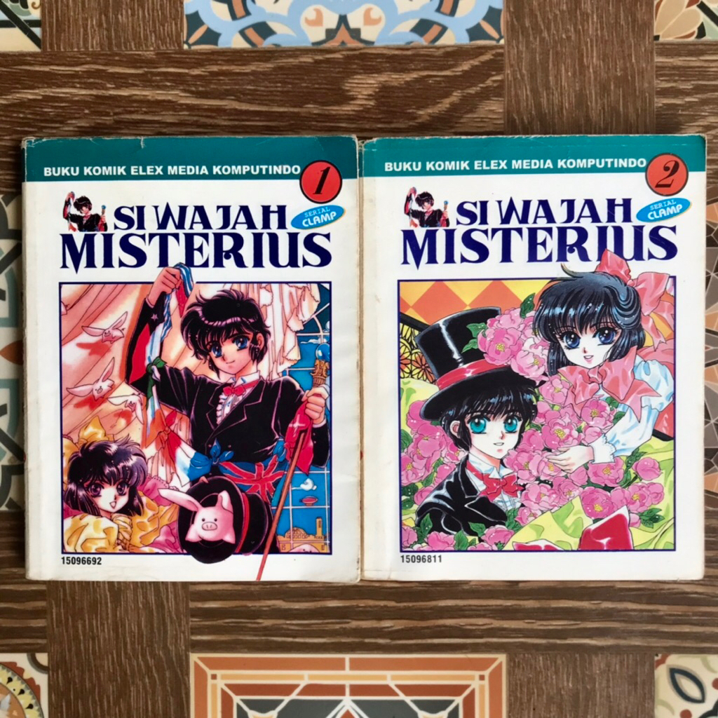 set komik SI WAJAH MISTERIUS vol. 1-2 TAMAT - Clamp