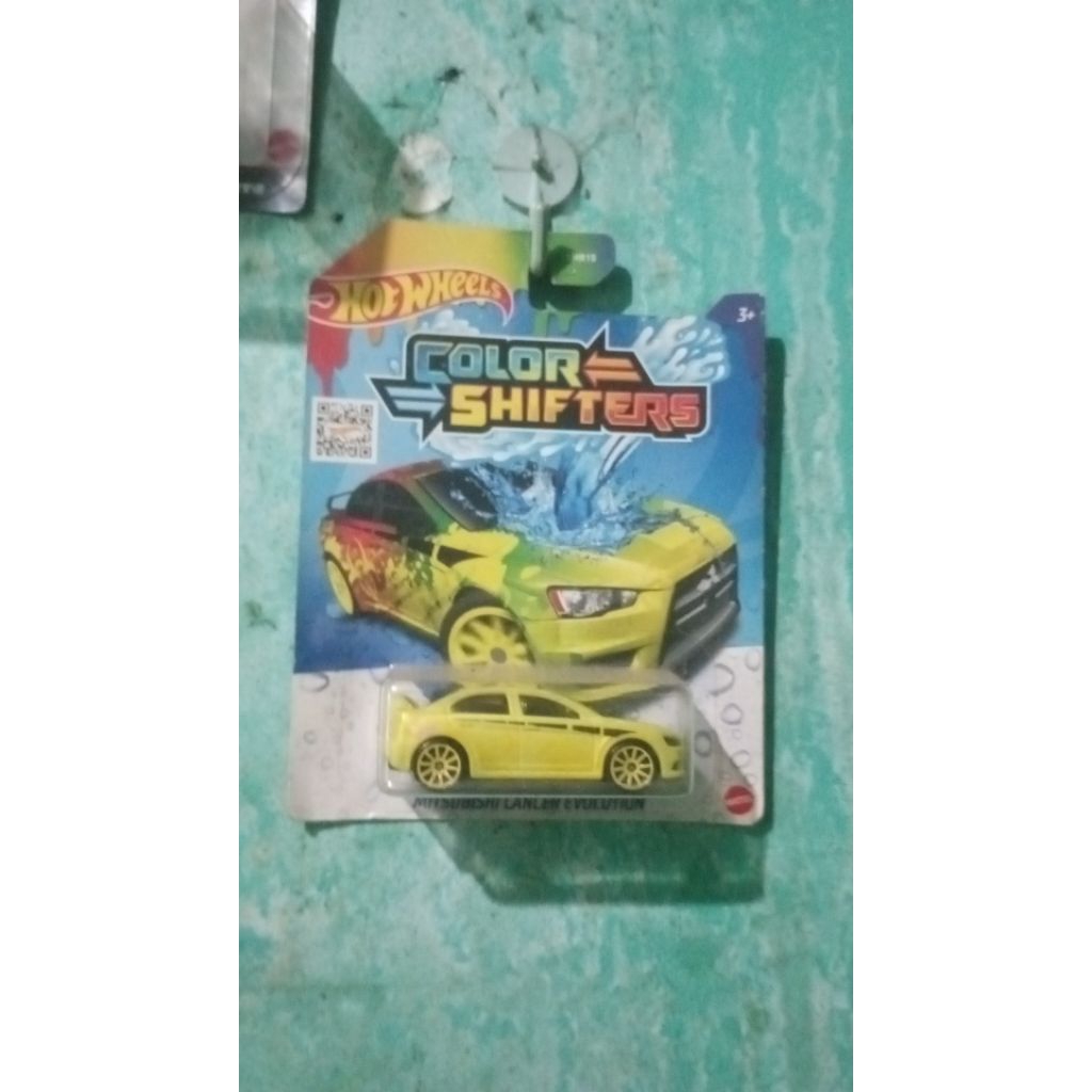 hot Wheels Mitsubishi Lancer Evolution color shifter card kusam