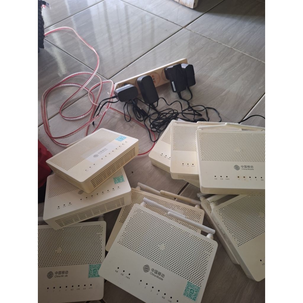 Modem Router ONT GPON Huawei HG8145V5 Port Biru - Dual Band, Kondisi Bekas