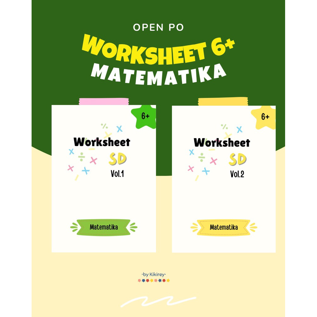 WORKSHEET MATEMATIKA SD VOLUME 1