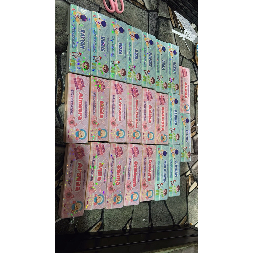 kotak pensil custom/kotak pensil unik