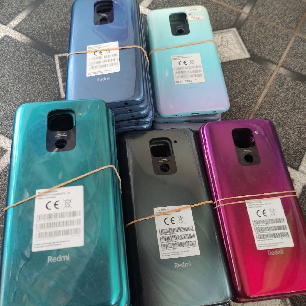 Backdoor Casing Housing Xiaomi Redmi Note 9 original copotan Non tombol